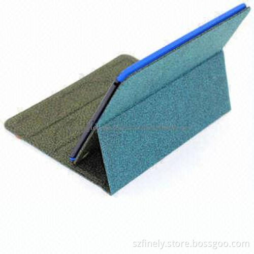 Double-side leather case for iPad air, double-side can use, different angle stand, various colors